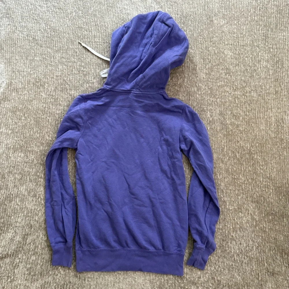 Nike‎ Women’s Purple Pullover Hoodie Sweatshirt Small Swoosh Logo